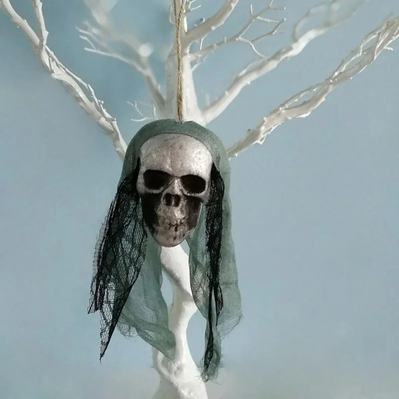 Halloween Foam Skull Bride Hanging Ornament 2.0 by HitMyNeed
