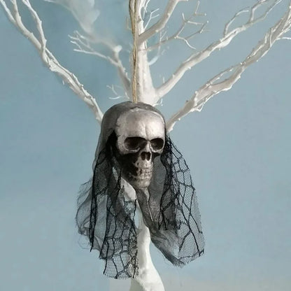 Halloween Foam Skull Bride Hanging Ornament 4.0 by HitMyNeed
