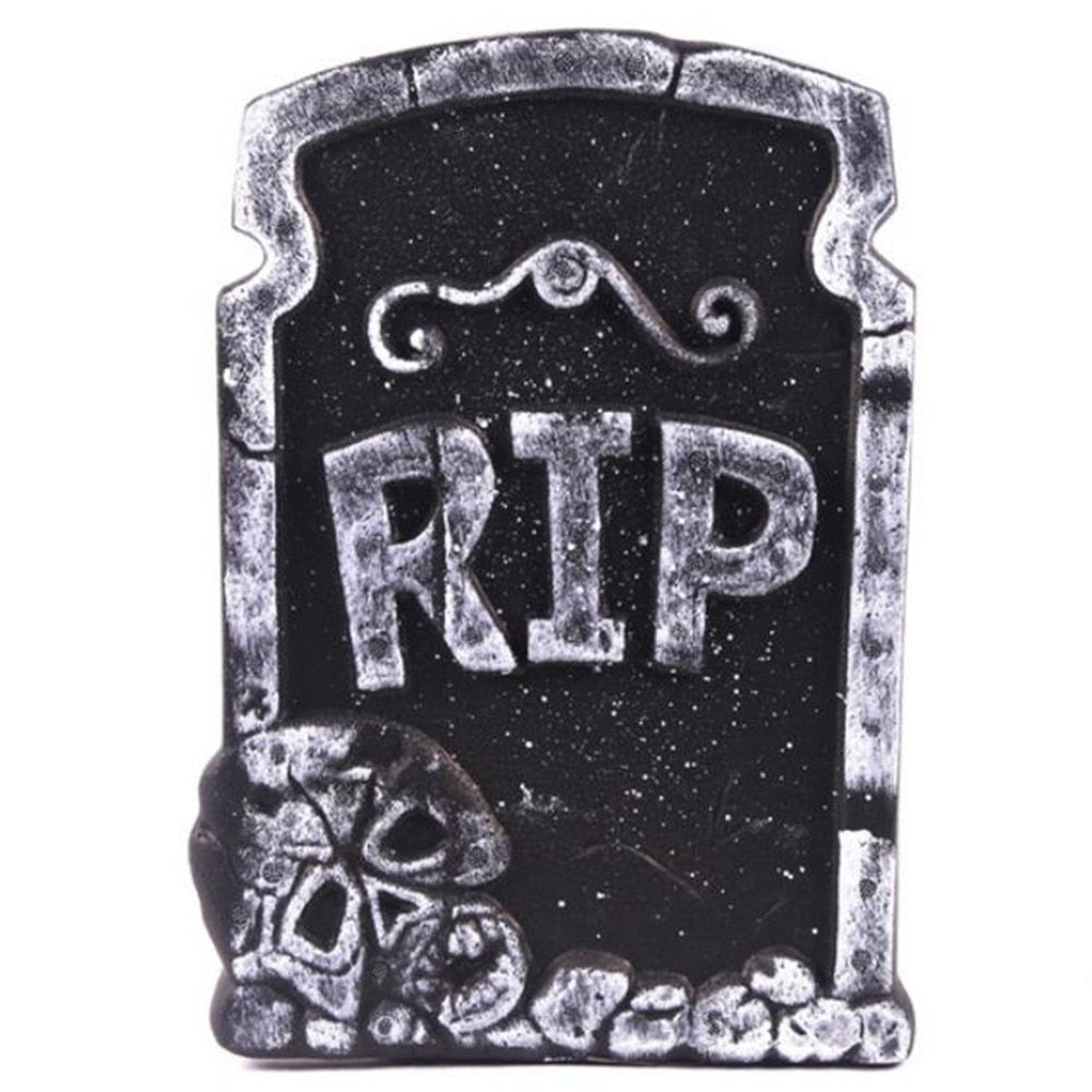 Halloween Foam Tombstone Yard Decoration by HitMyNeed