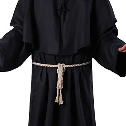 Halloween Medieval Priest & Wizard Robe Cloak Costume by HitMyNeed