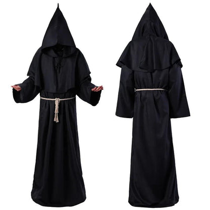 Halloween Medieval Priest & Wizard Robe Cloak Costume 44 xxl by HitMyNeed