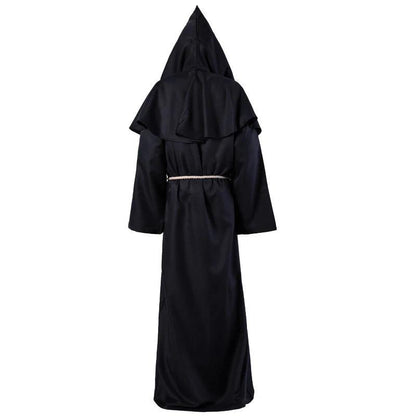 Halloween Medieval Priest & Wizard Robe Cloak Costume by HitMyNeed