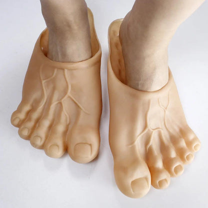 Halloween Monster Bigfoot Slippers Shoe Covers by HitMyNeed