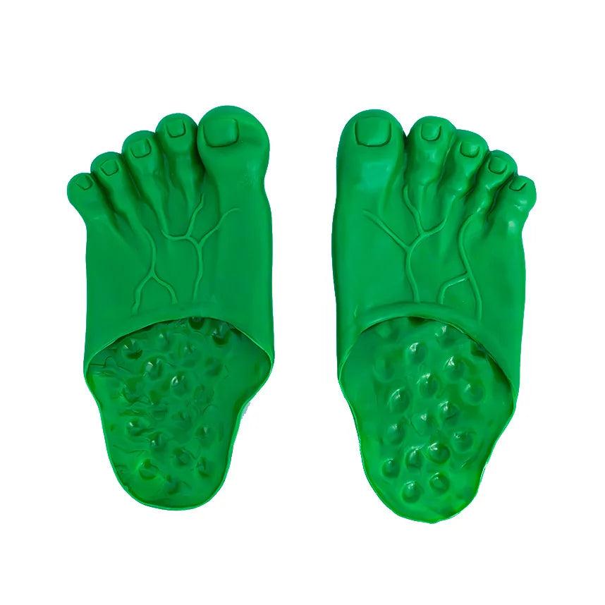 Halloween Monster Bigfoot Slippers Shoe Covers by HitMyNeed