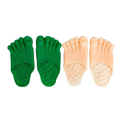 Halloween Monster Bigfoot Slippers Shoe Covers by HitMyNeed