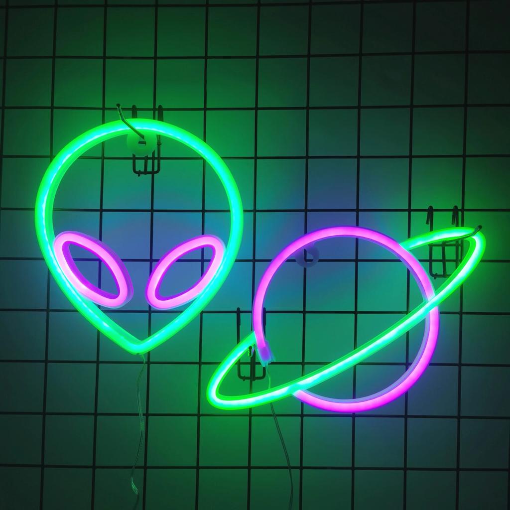 Halloween Neon Lights USB or Battery Indoor Decor by HitMyNeed