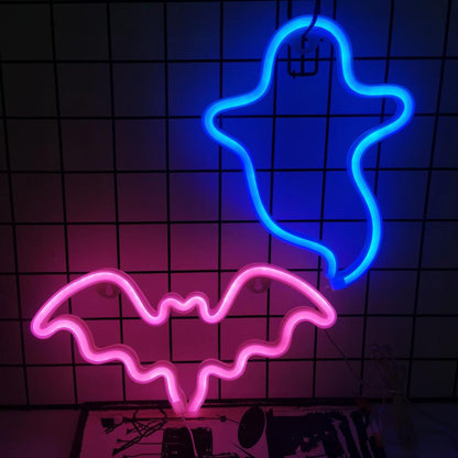 Halloween Neon Lights USB or Battery Indoor Decor by HitMyNeed