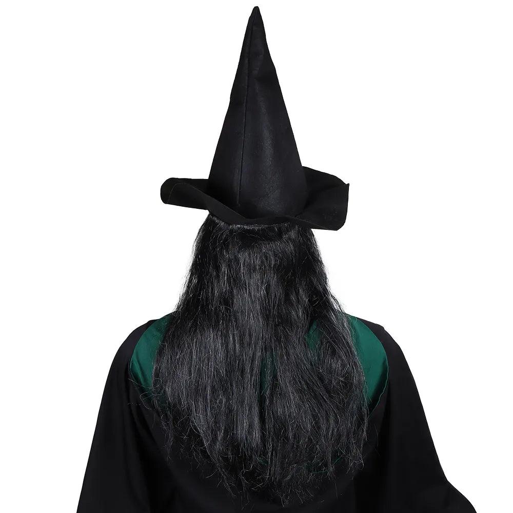 Halloween Old Witch Latex Mask with Hat by HitMyNeed