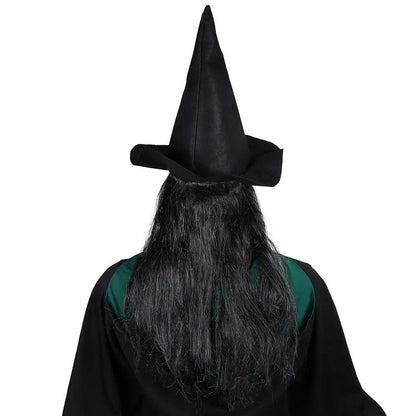 Halloween Old Witch Latex Mask with Hat by HitMyNeed