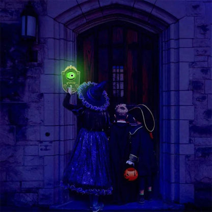 Halloween One-Eyed Glowing Doorbell Decoration by HitMyNeed