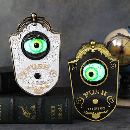 Halloween One-Eyed Glowing Doorbell Decoration by HitMyNeed