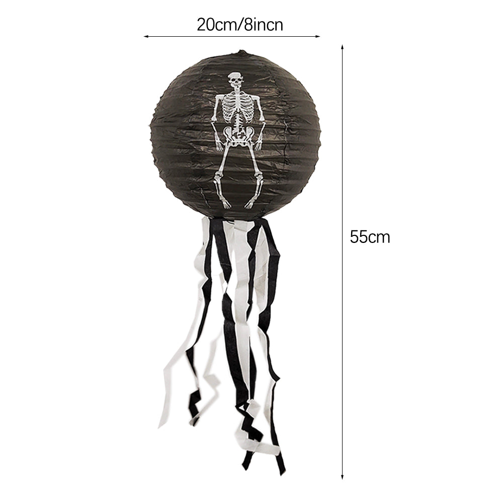 Halloween Paper Lantern with Streamers, 20 x 55 cm e by HitMyNeed