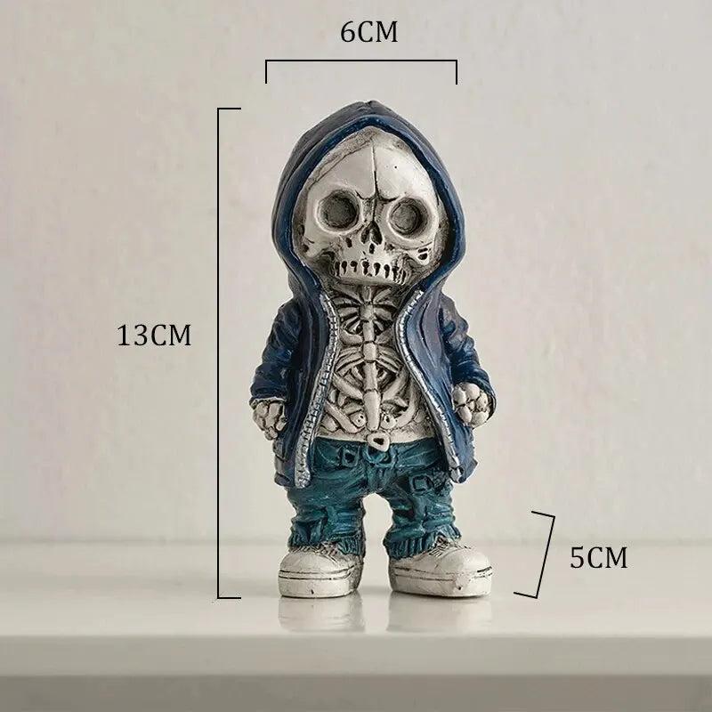 Halloween Skull Resin Statues Horror Room Decor a by HitMyNeed