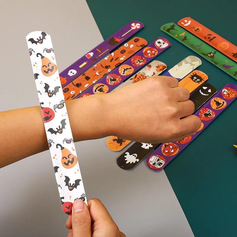 Halloween Slap Bands Set of 10 by HitMyNeed