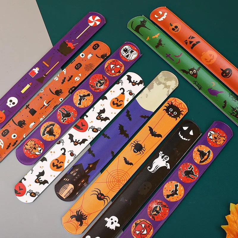 Halloween Slap Bands Set of 10 by HitMyNeed