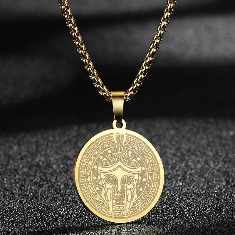 Hamsa Hand of Fatima Stainless Steel Pendant Necklace 23 silver by HitMyNeed