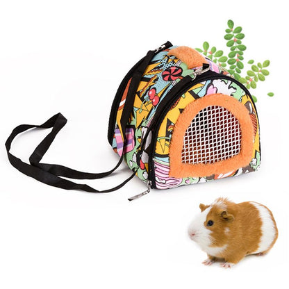 Hamster Bag Mini Pet Carrier with Strap by HitMyNeed