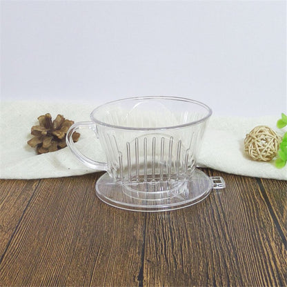Hand Brewing Coffee Filter Cup 80ml Plastic Dripper by HitMyNeed