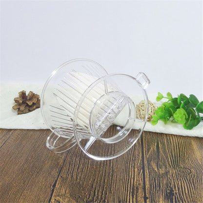Hand Brewing Coffee Filter Cup 80ml Plastic Dripper by HitMyNeed