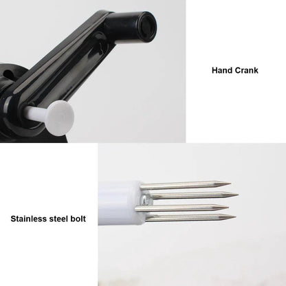 Hand-Crank Apple & Potato Peeler, Slicer and Corer by HitMyNeed
