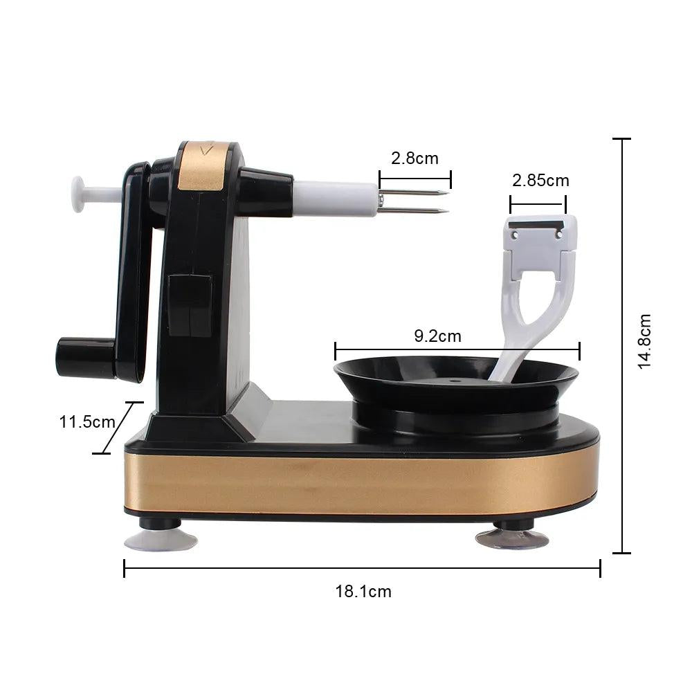 Hand-Crank Apple & Potato Peeler, Slicer and Corer by HitMyNeed