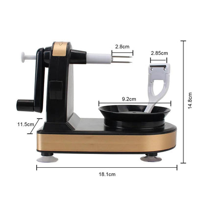 Hand-Crank Apple & Potato Peeler, Slicer and Corer by HitMyNeed