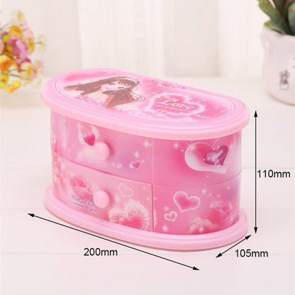 Hand Crank Ballerina Musical Jewelry Box by HitMyNeed