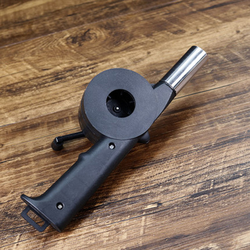 Hand Crank Barbecue Blower for Charcoal & Camping by HitMyNeed