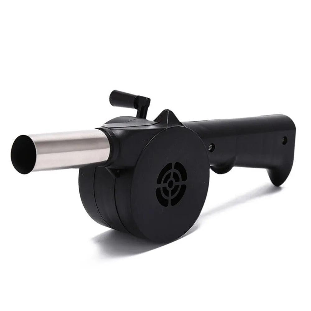 Hand Crank BBQ Fan Air Blower for Outdoor Grills by HitMyNeed