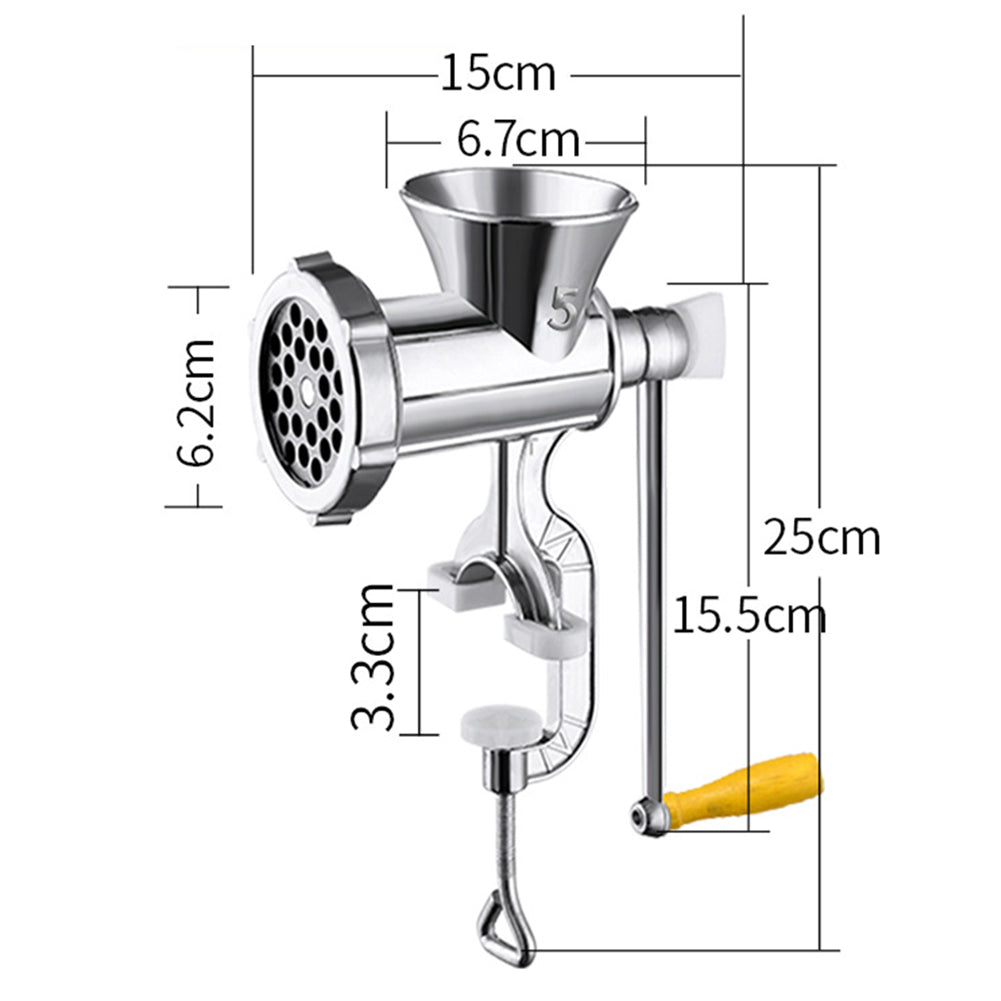 Hand Crank Manual Meat Mincer Grinder by HitMyNeed