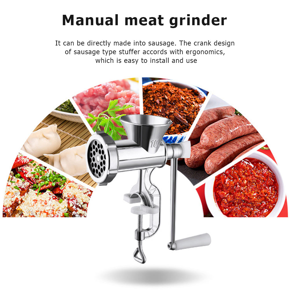 Hand Crank Manual Meat Mincer Grinder by HitMyNeed