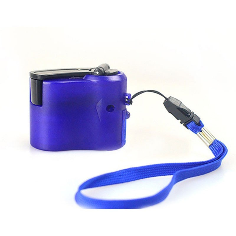 Hand Crank USB Emergency Charger for Travel by HitMyNeed