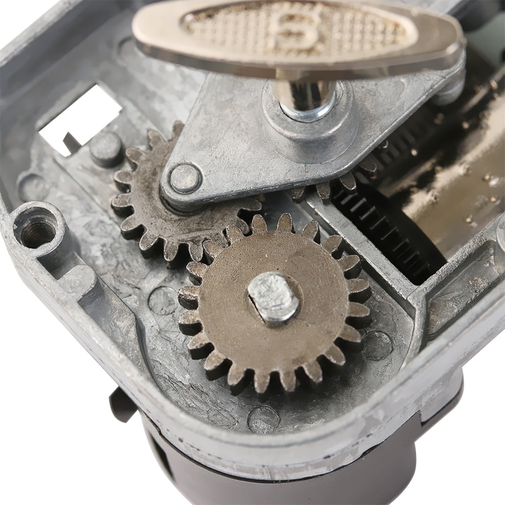 Hand Crank Wind Up Music Box Mechanism by HitMyNeed