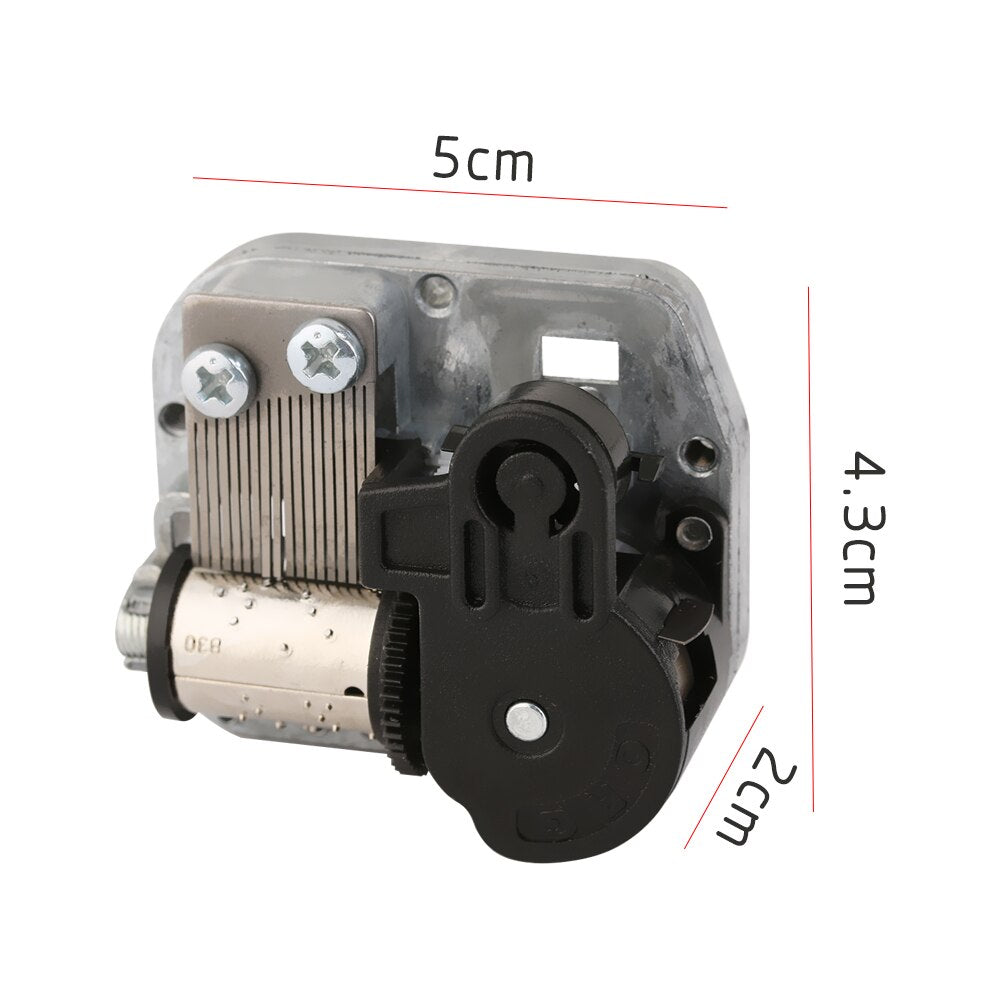 Hand Crank Wind Up Music Box Mechanism by HitMyNeed