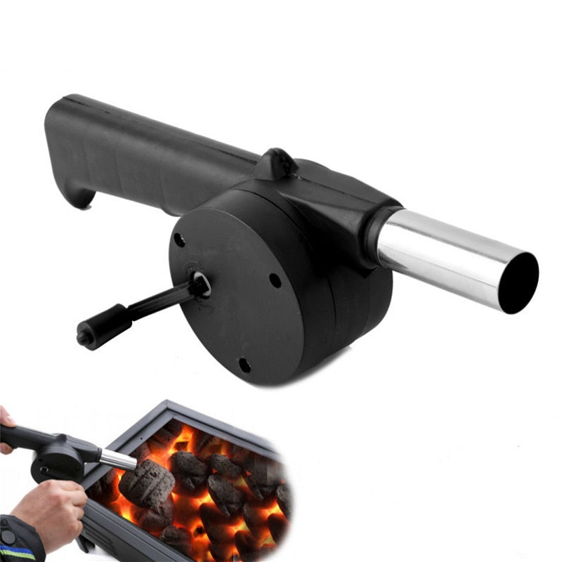 Hand Cranked Outdoor Barbecue Fan Blower by HitMyNeed