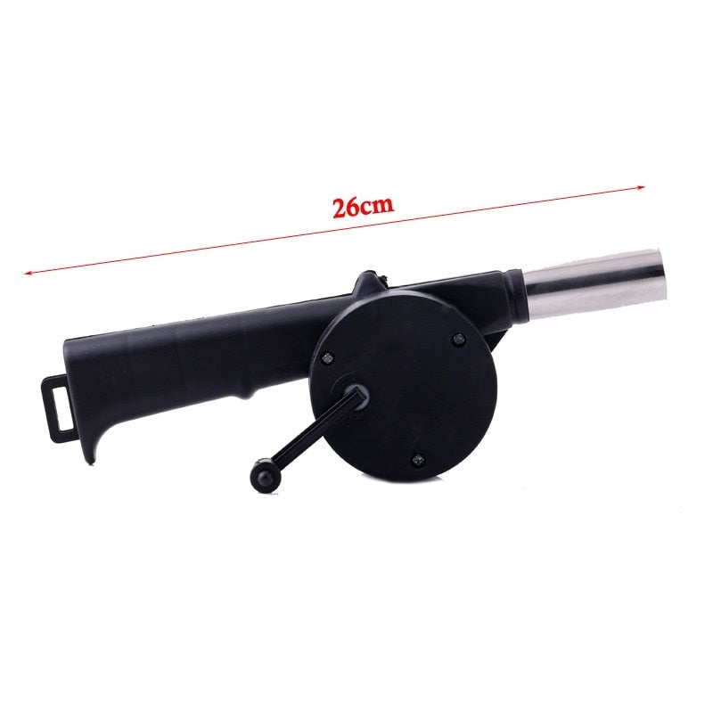 Hand Cranked Outdoor Barbecue Fan Blower by HitMyNeed