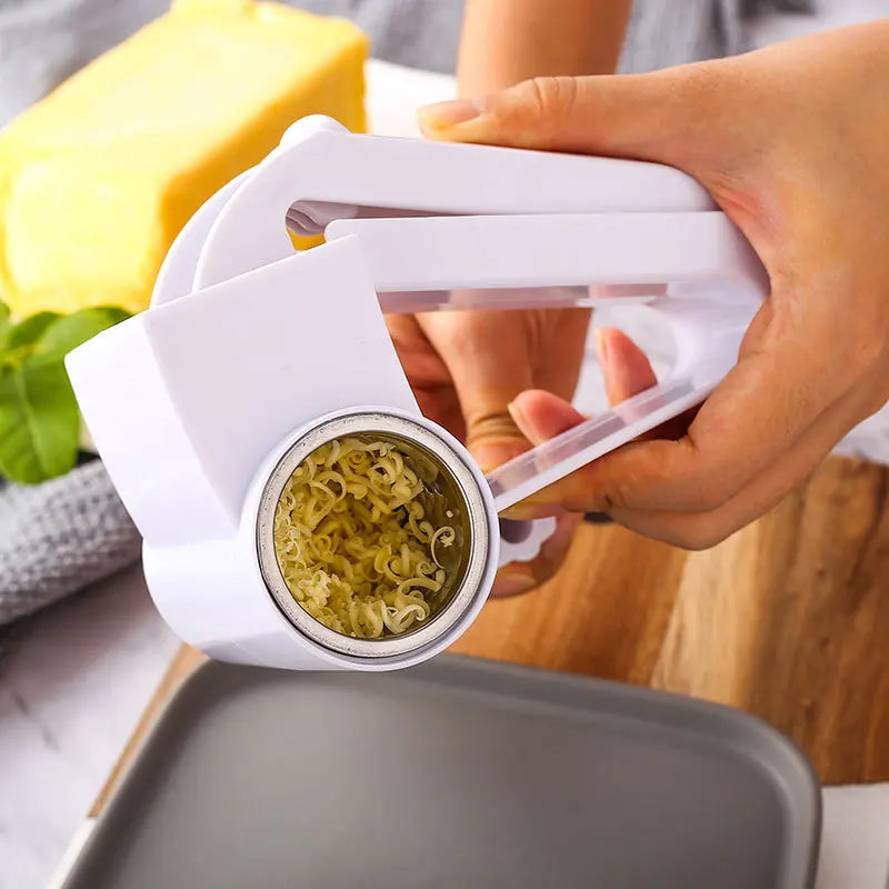Hand-Cranked Rotating Multi-Functional Cheese Grater by HitMyNeed