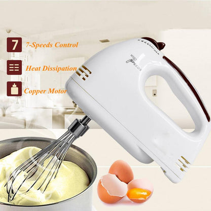 Hand Held Electric Mixer with 7 Speeds by HitMyNeed
