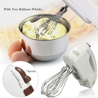 Hand Held Electric Mixer with 7 Speeds by HitMyNeed
