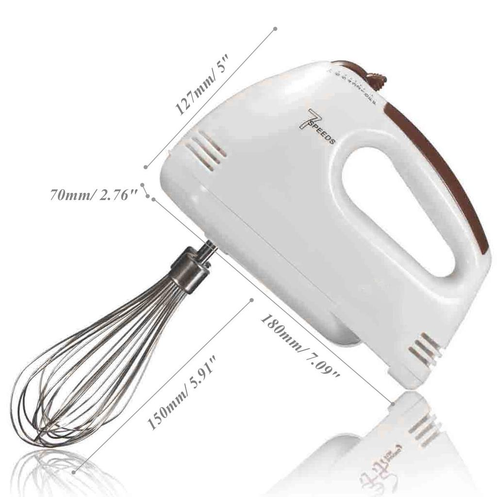 Hand Held Electric Mixer with 7 Speeds by HitMyNeed