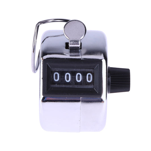 Hand Held Mechanical Click Counter 4-Digit Tally by HitMyNeed