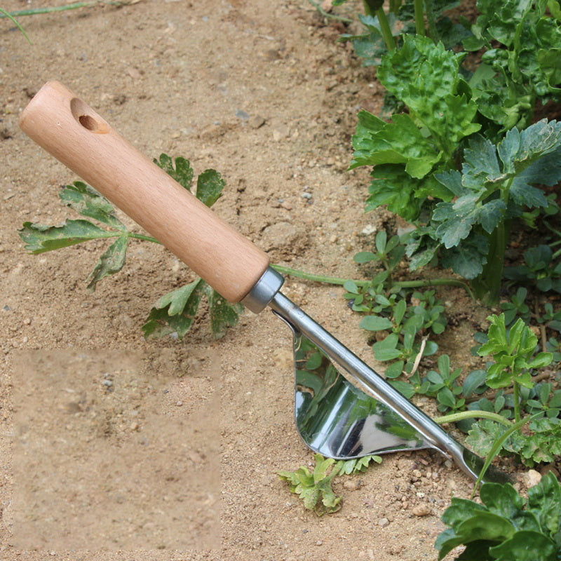 Hand Held Weed Puller with Ergonomic Wooden Handle by HitMyNeed