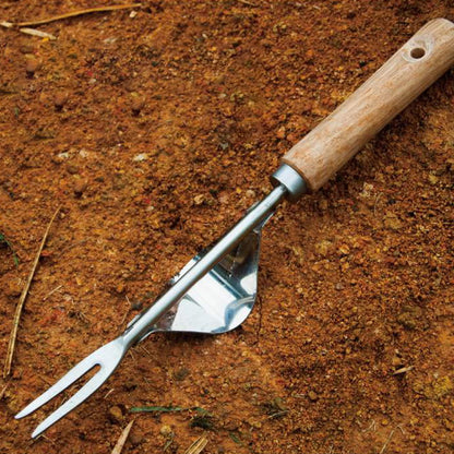 Hand Held Weed Puller with Ergonomic Wooden Handle by HitMyNeed