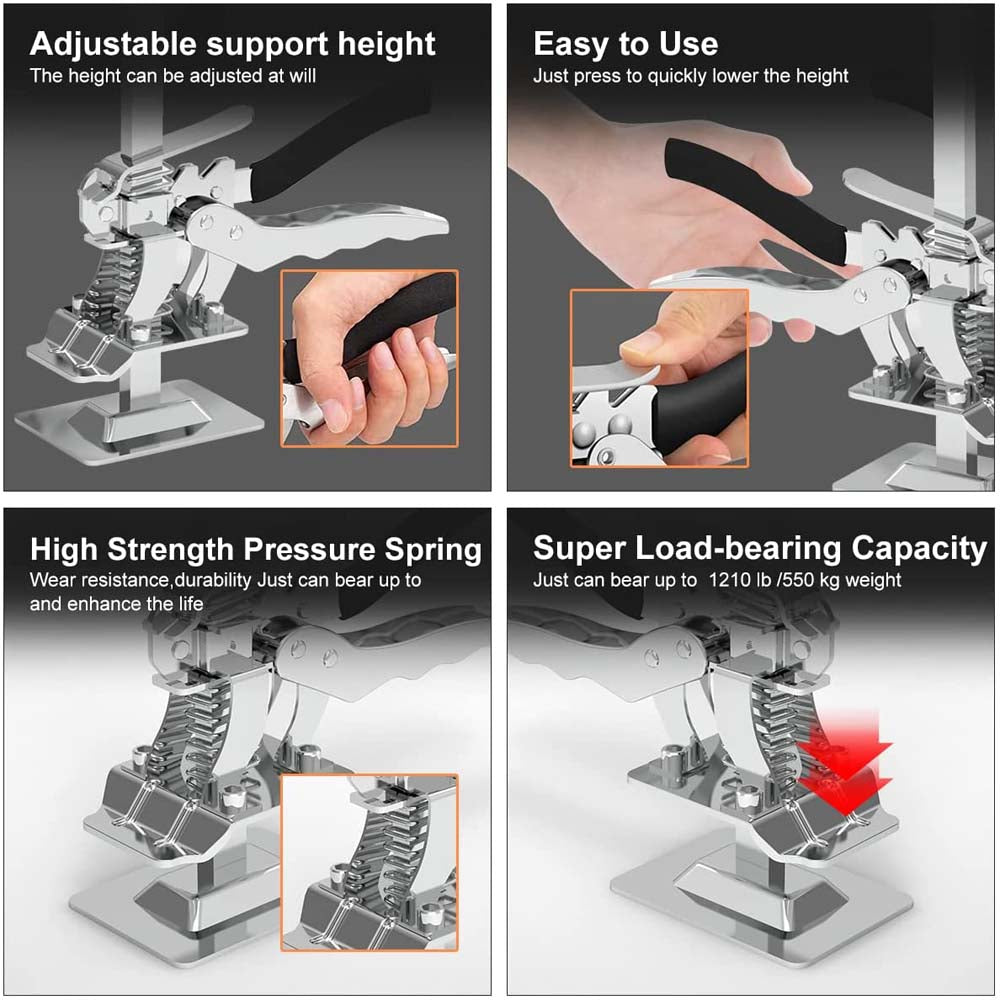 Hand Lifting Arm Jack for Doors, Drywall & Cabinets by HitMyNeed