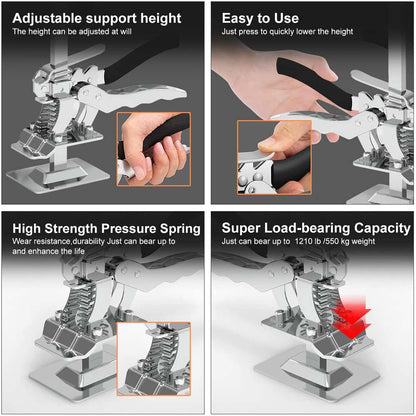 Hand Lifting Arm Jack for Doors, Drywall & Cabinets by HitMyNeed