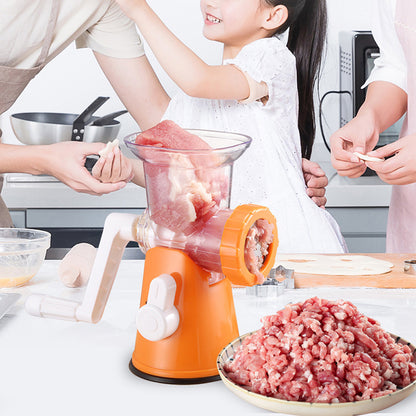 Hand Meat Grinder Manual Chopper with Suction Base by HitMyNeed