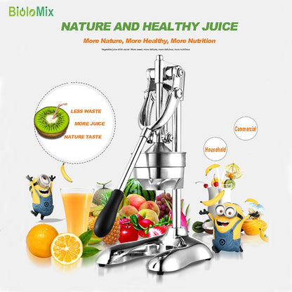 Hand Press Manual Juicer for Citrus & Soft Fruits by HitMyNeed