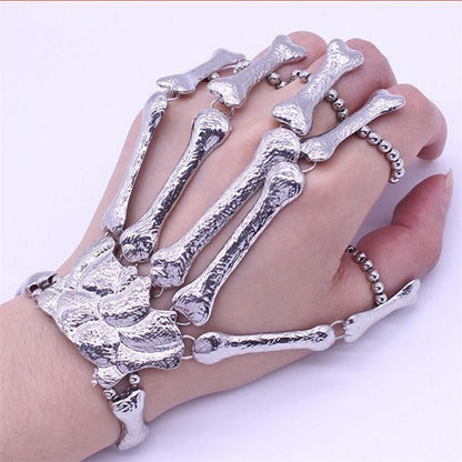Hand Skeleton Bracelet Gothic Punk Accessory by HitMyNeed