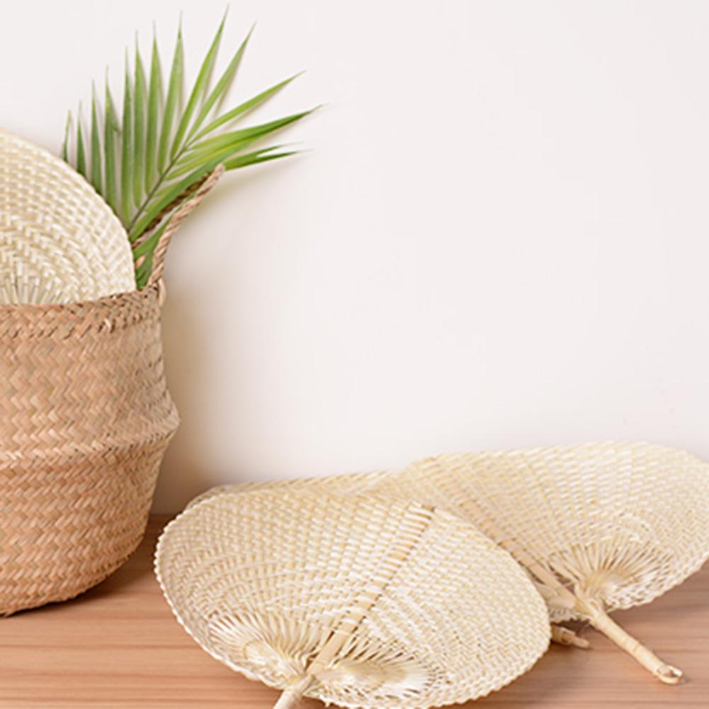 Hand Woven Bamboo Summer Fan by HitMyNeed