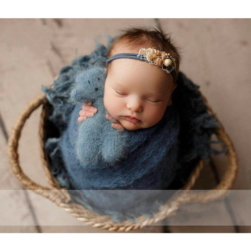 Hand-Woven Newborn Photography Basket Prop by HitMyNeed